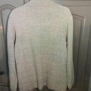 Men's Cream Cardigan Sweater